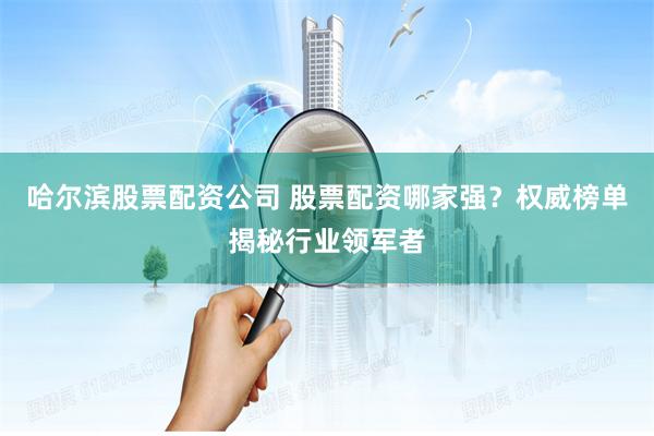哈尔滨股票配资公司 股票配资哪家强？权威榜单揭秘行业领军者